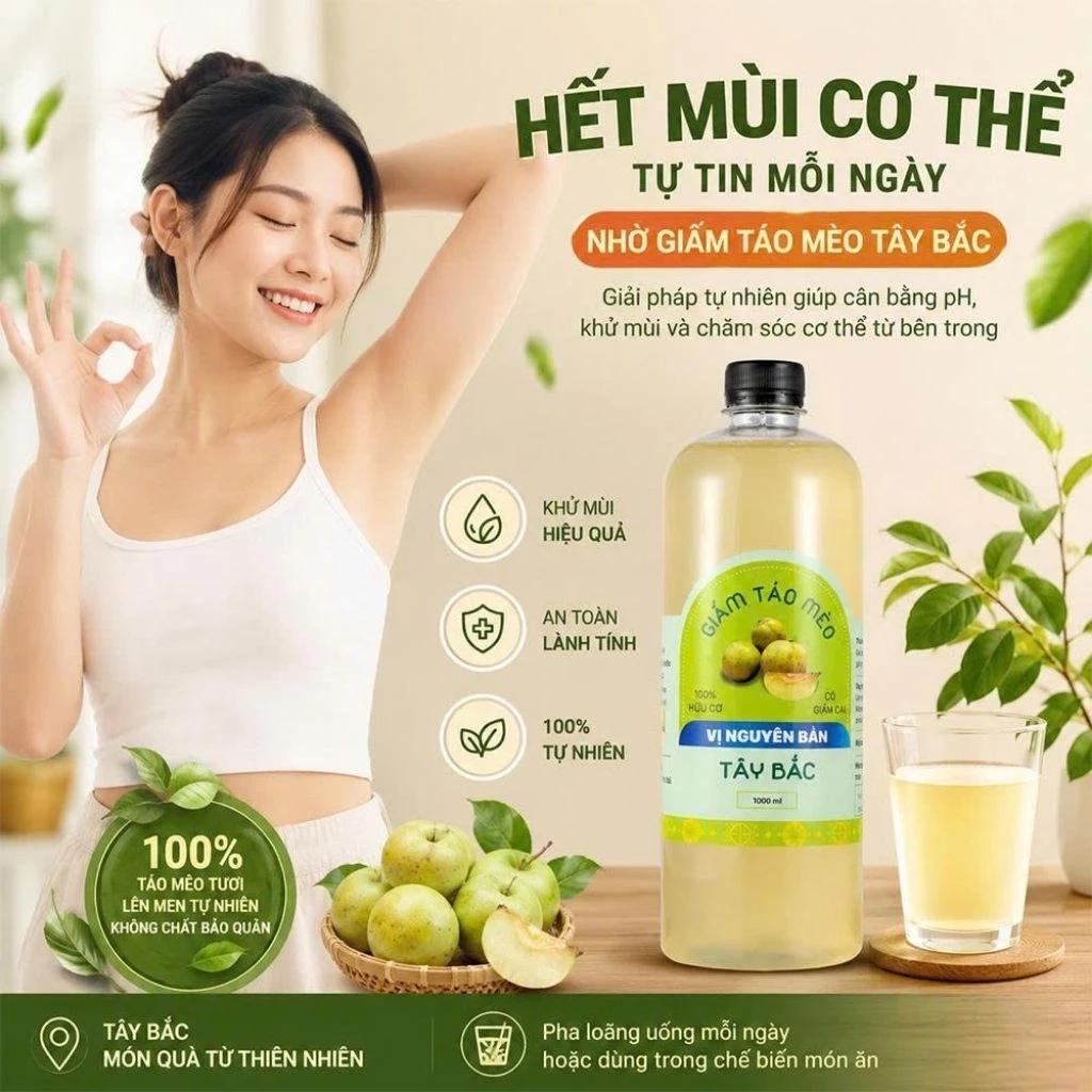 Hết mùi cơ thể, tự tin mỗi ngày